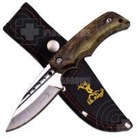 Elk Ridge Brown Camo Fixed Blade Knife Er-535Bc Knives Saws And Sharpeners
