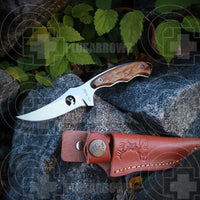 Elk Ridge Full Tang Hunter Fixed Blade Knife With Laser Cut - Camo Er-059Ca Knives Saws And
