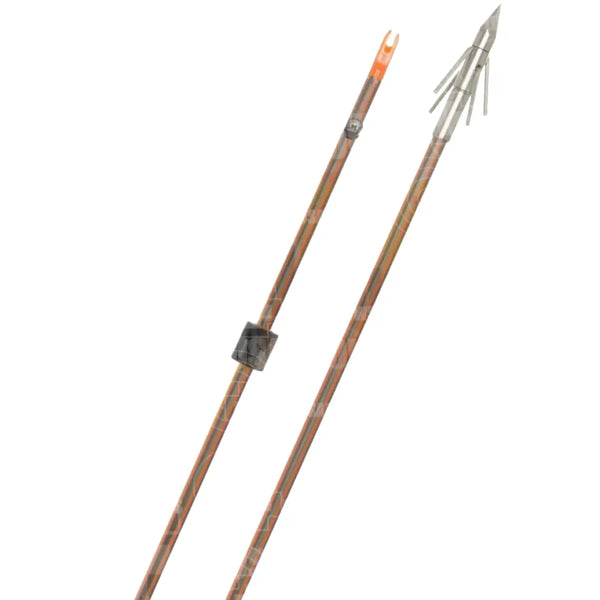 Fin-Finder Hydro Carbon Il Bowfishing Arrow With Big Head Extreme Point Bow Fishing