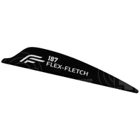 Fletch-Flex 187 Shield Cut Vanes Black / 100 Pack Vanes
