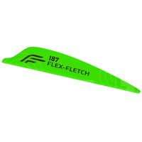 Fletch-Flex 187 Shield Cut Vanes Cosmic Green / 100 Pack Vanes
