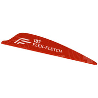 Fletch-Flex 187 Shield Cut Vanes Red / 100 Pack Vanes
