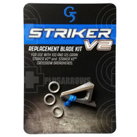 G5 Striker V2 Replacement Blades Broad Heads & Small Game Points
