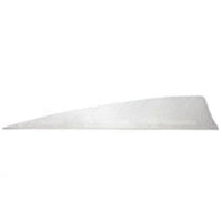 Gateway 3.0 Right Wing Shield Cut Feathers White / 12 Pack Vanes And