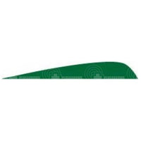 Gateway 4.0 Right Wing Parabolic Feathers Green / 12 Pack Vanes And
