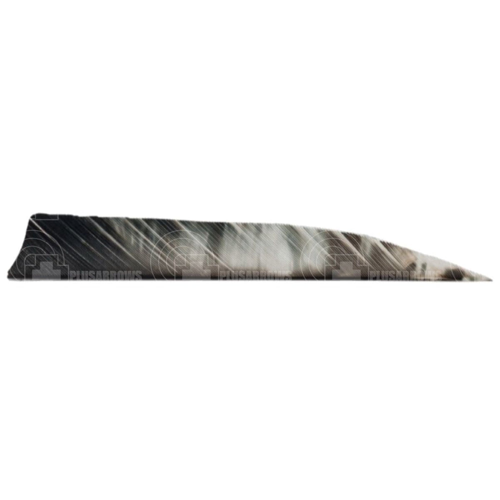 Gateway 4.0 Tre Colour Shield Cut Feathers Bark / 12 Pack Vanes And