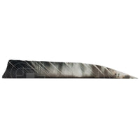 Gateway 4.0 Tre Colour Shield Cut Feathers Bark / 12 Pack Vanes And
