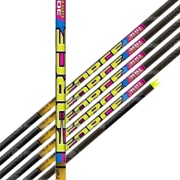 Gold Tip Force Carbon Shafts (12 Pk) Arrow