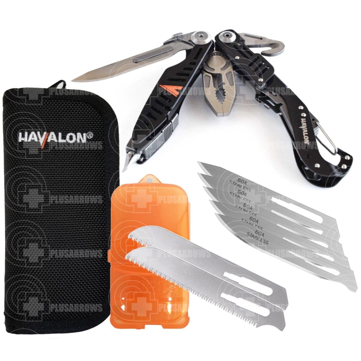 Havalon EVOLVE Multi-Tool Knife/Saw/Gut Hook/Hex Driver - Night