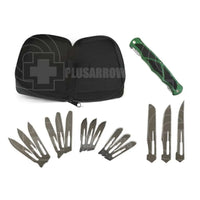 Havalon Hydra Hunter Green - Fixed Blade Knife
