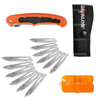 Havalon Piranta Bolt Replacable Blade Knife Blaze Orange Knives Saws And Sharpeners
