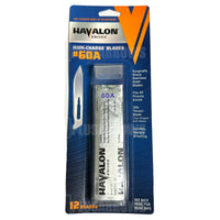 Havalon Piranta Replacement Blades #60Xt - 12 Pack Knives Saws And Sharpeners
