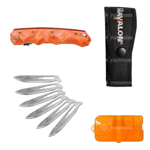 Havalon Quik-Change Zytel Orange Hunting & Survival Knives