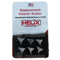 Helix FJ4 Replacement Bleeder Blades Broad Heads & Small Game Points