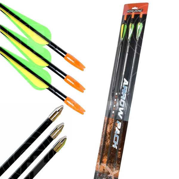 Hori-Zone Fibreglass Arrows (3 Pk) Premade