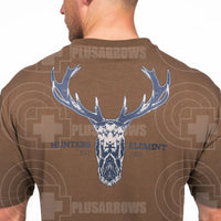 Hunters Element Alpha Stag Tee Xl / Light Marle Shirts
