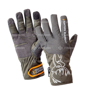 Hunters Element Blizzard Gloves Grey/Green / Extra Large Glove