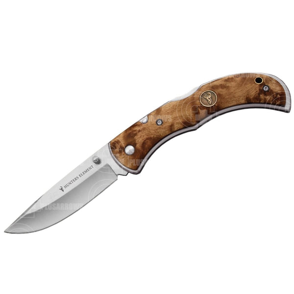 Hunters Element Classic Folding Knife Knives Saws And Sharpeners