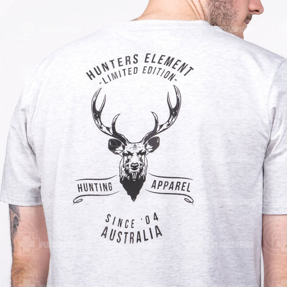 Hunters Element Sambar Tee Xl / Light Marle Shirts