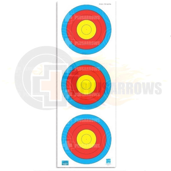 JVD 3 x 20cm Spot Vertical Compound Target Face - Plusarrows Archery Hunting Outdoors
