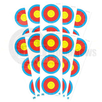 JVD 3 x 20cm Spot Vertical Compound Target Face - Plusarrows Archery Hunting Outdoors
