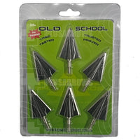 Kayuga Old School Broadheads (6 Pack) 225 Grain Broadhead

