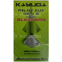 Kayuga Pilot Cut Gen 2 Replaceable Bleeders(8 Pack) Broadhead
