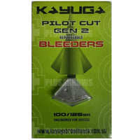 Kayuga Pilot Cut Gen 2 Replaceable Bleeders(8 Pack) Broadhead
