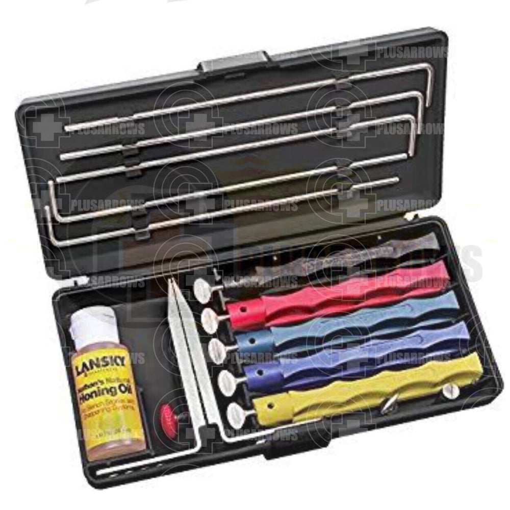 Lansky Sharpeners Deluxe Knife Sharpening System - Plusarrows Archery Hunting Outdoors