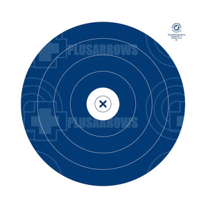 Maple Leaf 20cm Reduced IFAA/NFAA Indoor Target Face 25pk Single Spot Targets