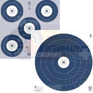 Maple Leaf 20cm Reduced IFAA/NFAA Indoor Target Face 25pk - Plusarrows Archery Hunting Outdoors