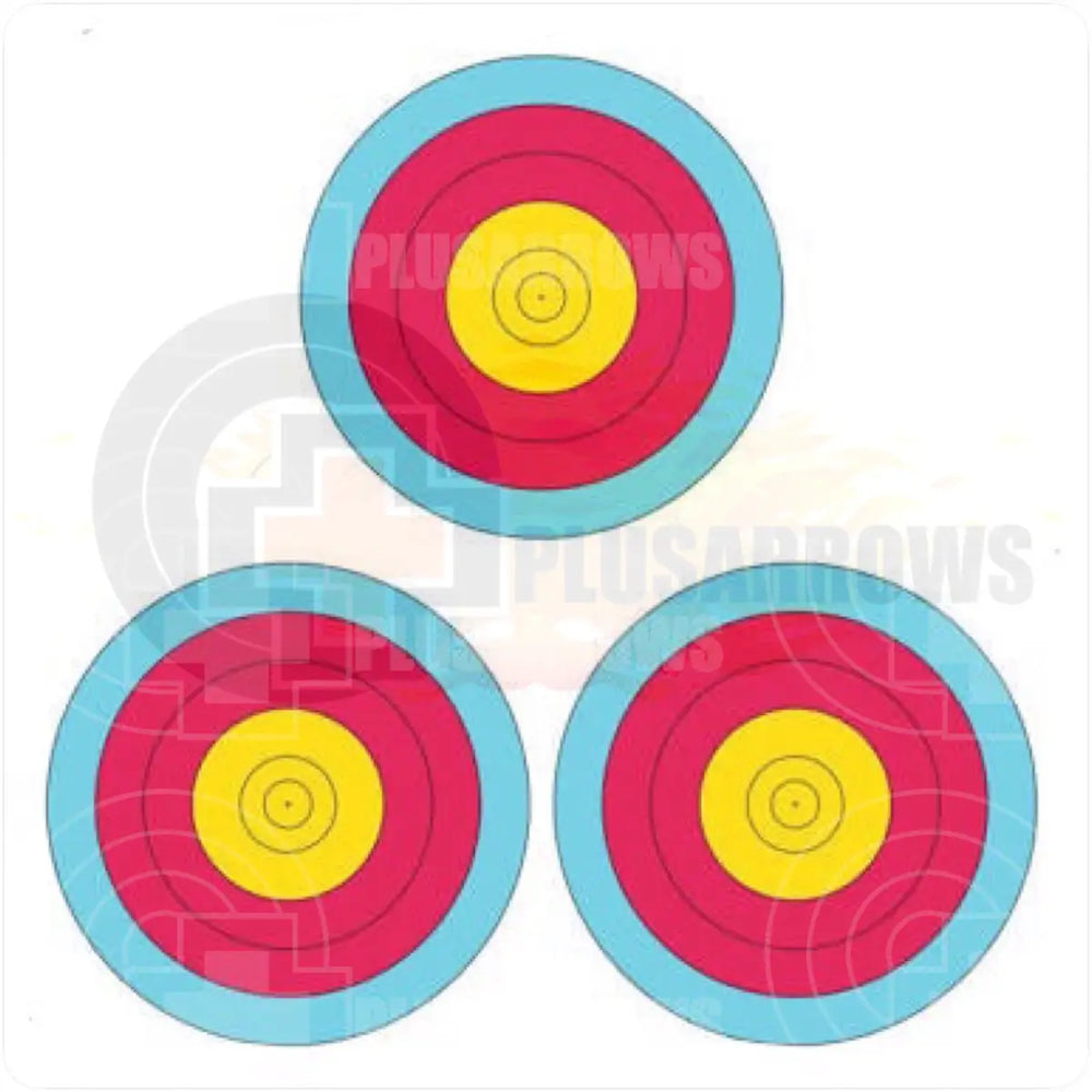 Maple Leaf FT-40cm Vegas 3 Spot Target Face - Plusarrows Archery Hunting Outdoors