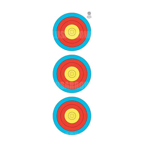 Maple Leaf TA-40cm 3 Spot Vertical Target Face Targets