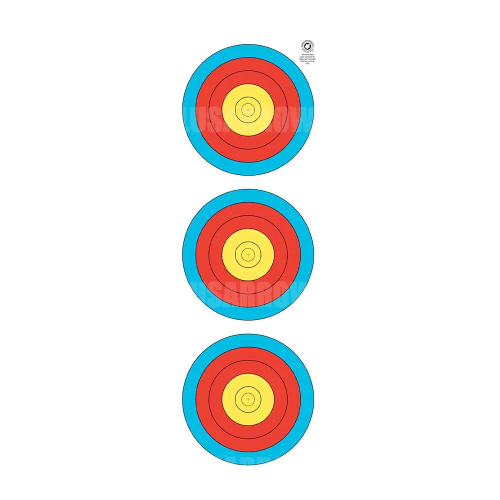 Maple Leaf TA-40cm 3 Spot Vertical Target Face Targets