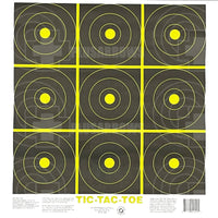 Maple Leaf Tic Tac Toe Paper Target Face Targets