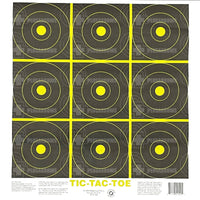 Maple Leaf Tic Tac Toe Paper Target Face Targets