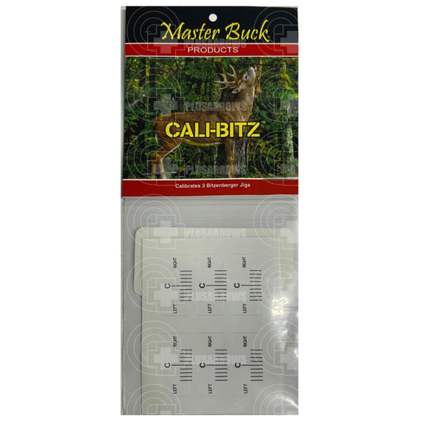 Master Buck Cali-Bitz Bitzenberger Jig Calibration Decals