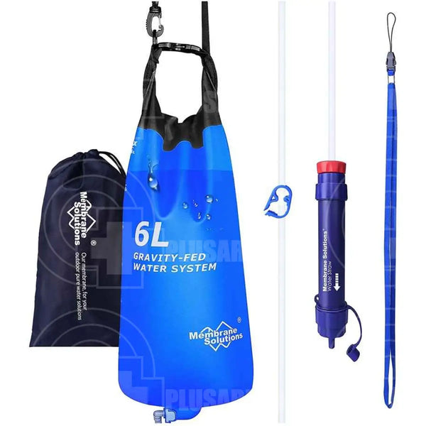 Membrane Solutions Gravity Water Filter Bag 6 Ltr