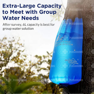 Membrane Solutions Gravity Water Filter Bag