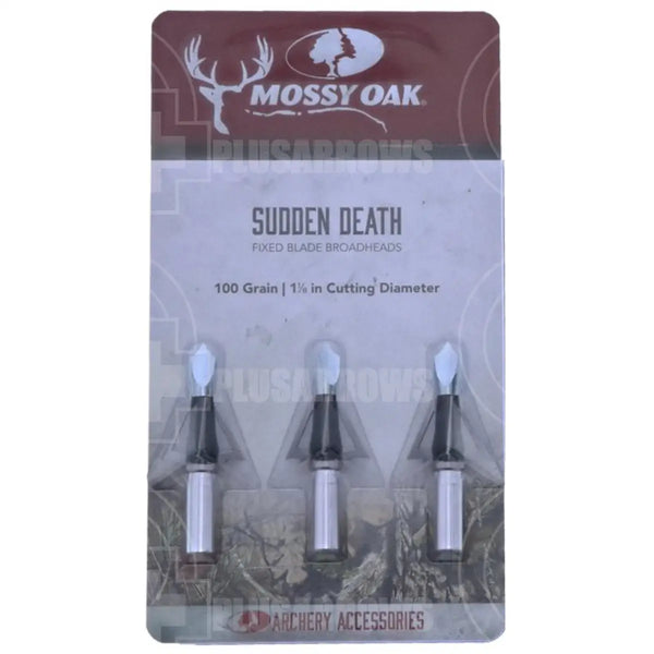 Mossy Oak Sudden Death Broadhead Broad Heads & Small Game Points