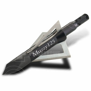 Muzzy Fixed Blade Broad Head (6 Pack) 125 Heads & Small Game Points