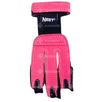 Neet Neon Colour Youth Shooting Glove Pink Finger Tabs & Gloves
