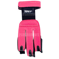 Neet Neon Colour Youth Shooting Glove Pink Finger Tabs & Gloves
