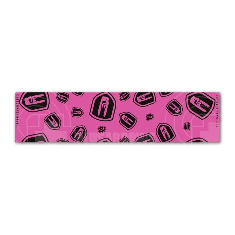 Nock On Arrow Wraps Scatter Fluro Pink Wrap