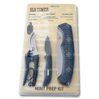 Old Timer Hunt Prep Kit Knives Saws And Sharpeners
