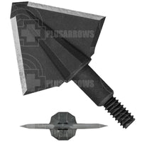 Ozcut Elite Series 2 Blade Broad Head (3 Pack) Heads & Small Game Points
