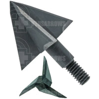 Ozcut Hurricane 3 Blade Broad Head (3 Pack) Heads & Small Game Points
