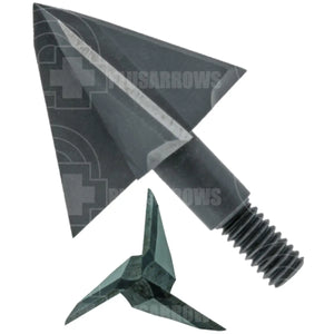 Ozcut Hurricane 3 Blade Broad Head (3 Pack) Heads & Small Game Points