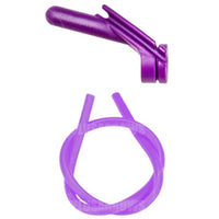 Pine Ridge Archery Coloured Nitro Self Aligning Peep Sight 3/16 / Purple & Kisser Button
