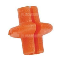 Pine Ridge Archery Kisser Button Orange / Slotted Peep Sight &
